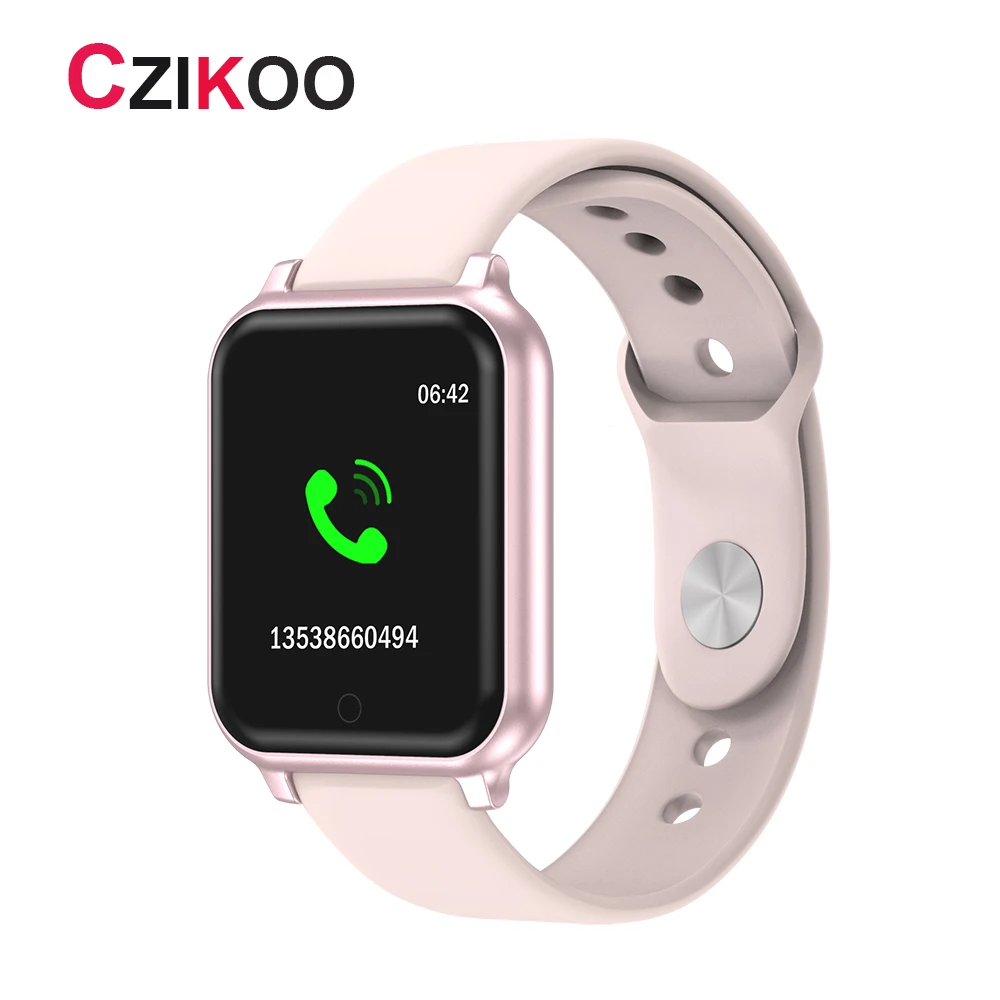 

T70 T80 Smart Watch pk iwo 8 w34 Sport Smartwatch Clock for apple iphone 6 6s 7 8 X 11 samsung Android vs iwo 12 10 Smart Watch