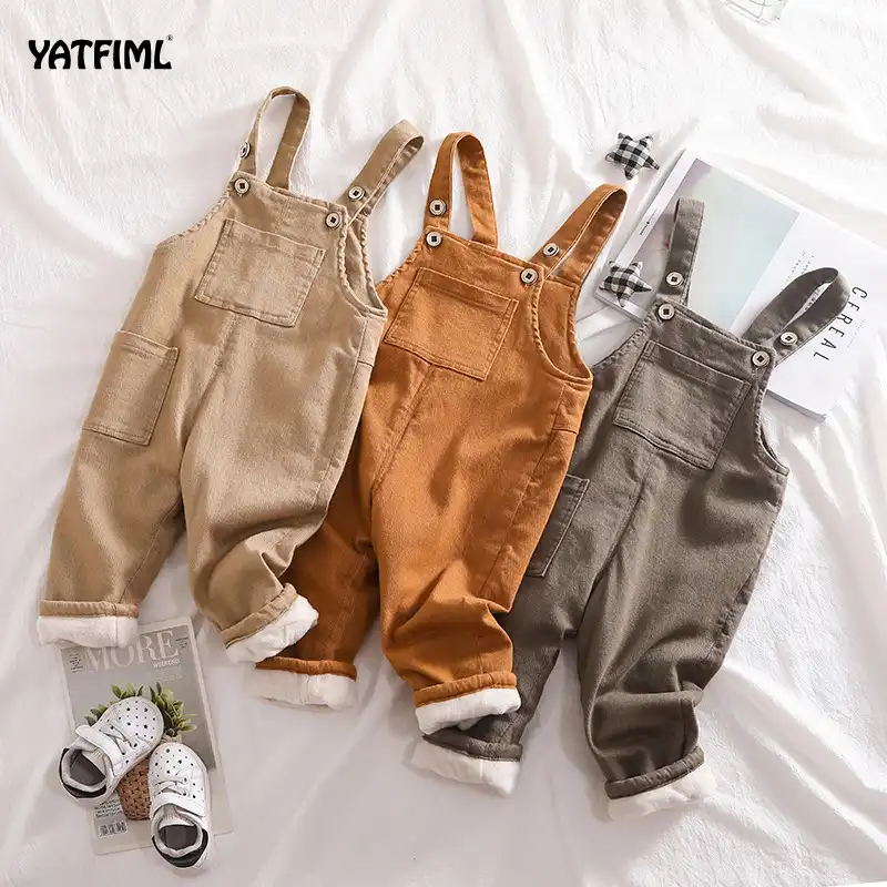 baby winter dungarees