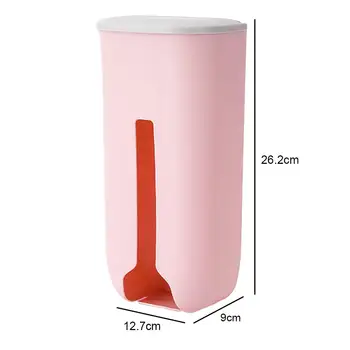 

Plastic Convenient Economic Trash Bag Storage Box Garbage Bag Holder Neat Organizer Hanging Kitchen Cupboard Wall Home