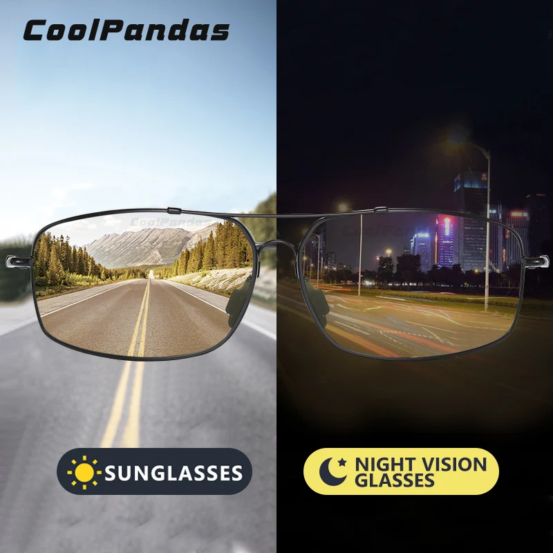 Фотохромные поляризационные солнцезащитные очки CoolPandas модель 2020 года