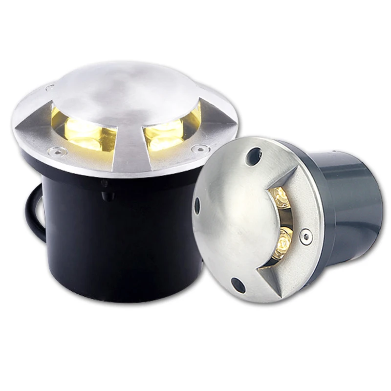 IP67 DC12V Outdoor Lighting 3W 5W Garden Yard Step Stairs Floor Deck LED Recessed Inground Lamps LED Underground Spotlight 220V garden decoration lamps led underground light led deck lights