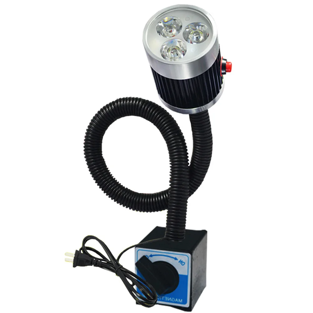 

Flexible Gooseneck Workbench Multifunction Machine Work Light Magnetic Base Adjustable Lathe Super Bright Tool Portable Led