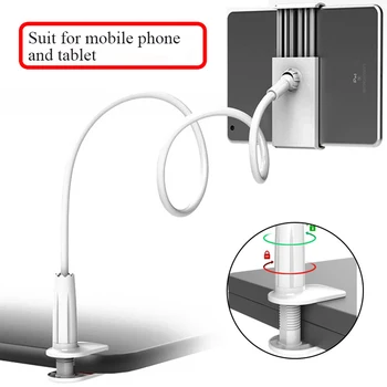

Universal Flexible Mobile Phone Holder Clip Detachable Long Arm Lazy 360 Degree Rotate Desktop Bed Tablet Smartphone Clip