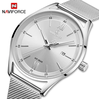 

Top Luxury NAVIFORCE Casual Lover's Watches Fashion Couple Wristwatch Men Women Waterproof Quartz Clock Male Relogio Masculino