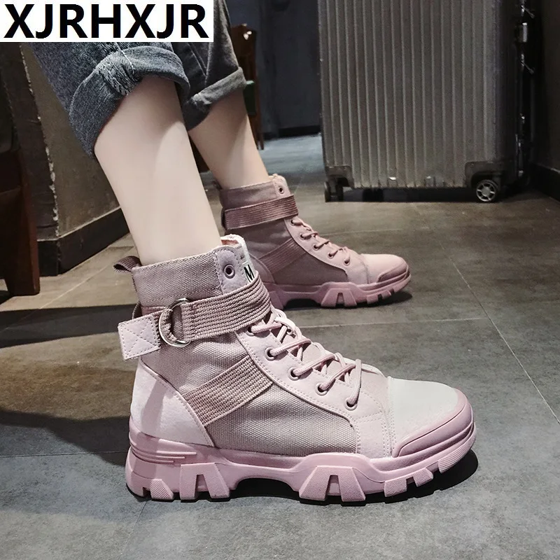 

2019 New Autumn and Winter Slim Boots Breathable Single Boots British Style Motorcycle Short Boots Military