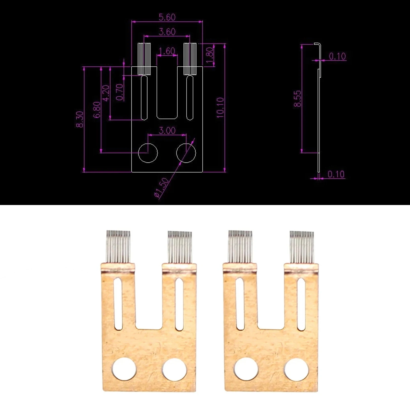 Steering Column Contact Brush Repair 2pcs Car accessories Steering Column Switch Angle Sensor Contact brush Repair Kit fit for BMW E65 E66 E60 730 740 530 7 Series