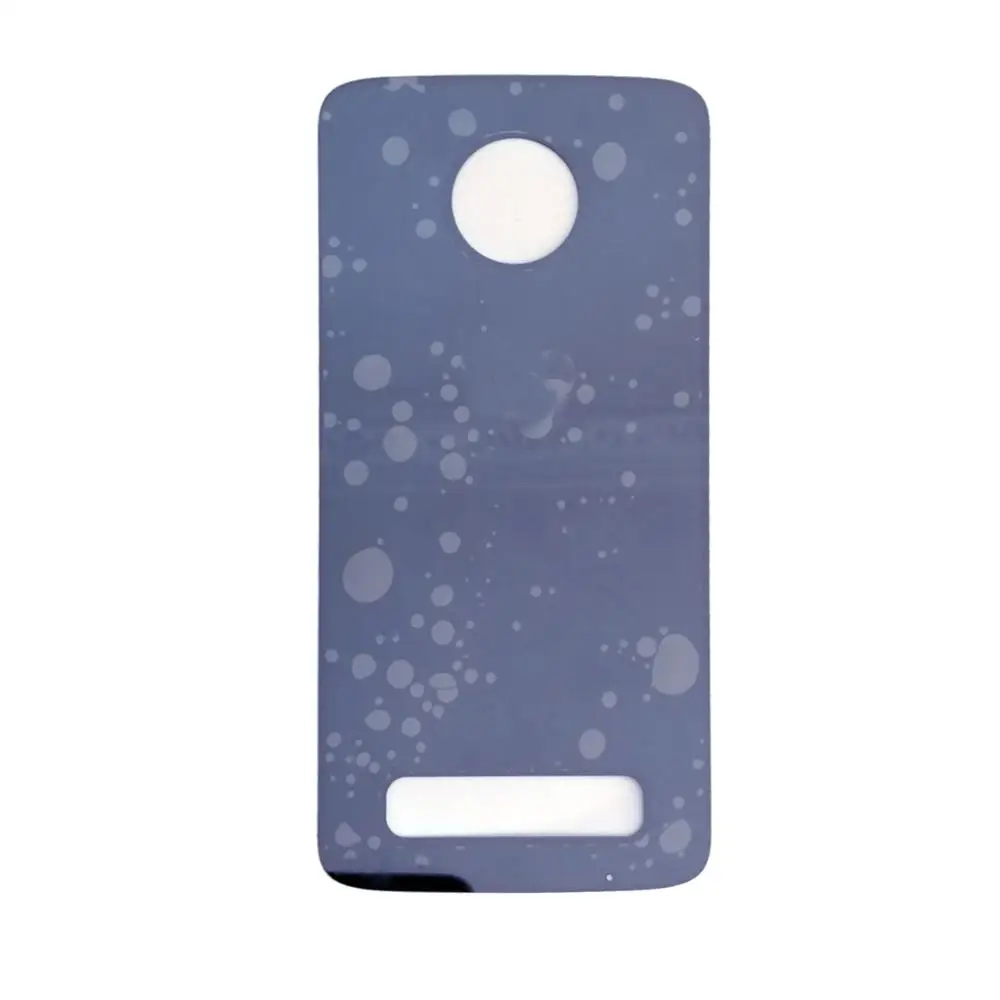 Shyueda 6,0" для Motorola Moto Z3 Play XT1929 стекло задняя дверь корпус батарейный отсек+ клей - Цвет: Dark Blue