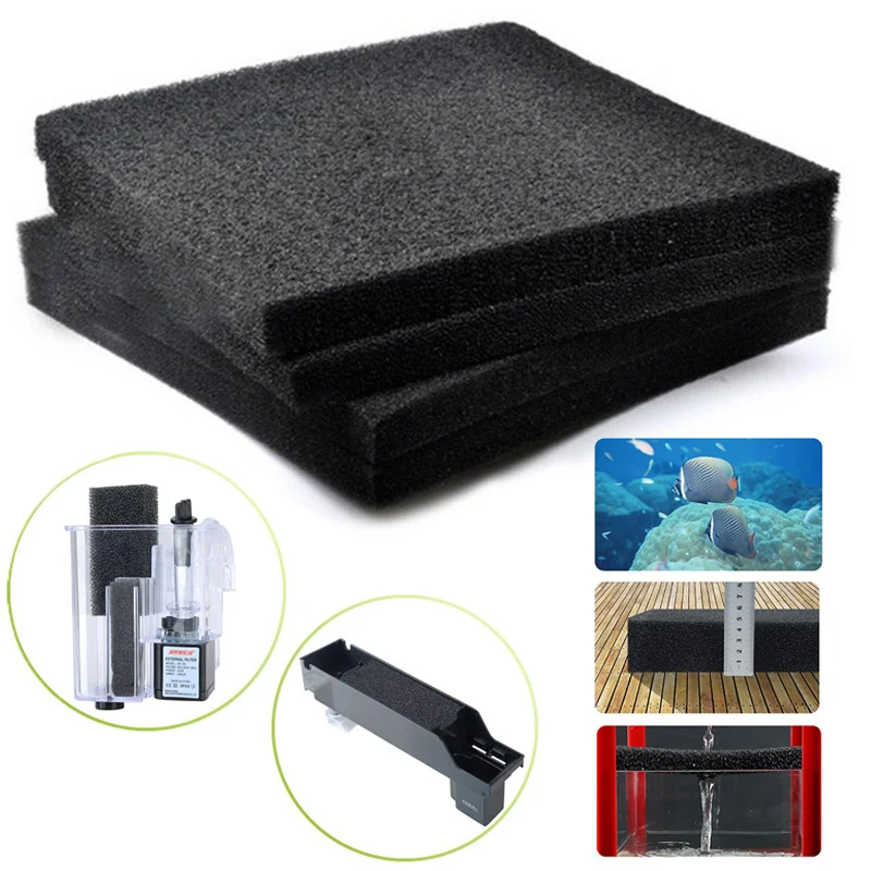 Фильтрующий резервуар filterscleaningvestie, очищающая губка с тонкими отверстиями для черных аквариумов, Биохимический аквариум из пенопласта с черными пузырьками