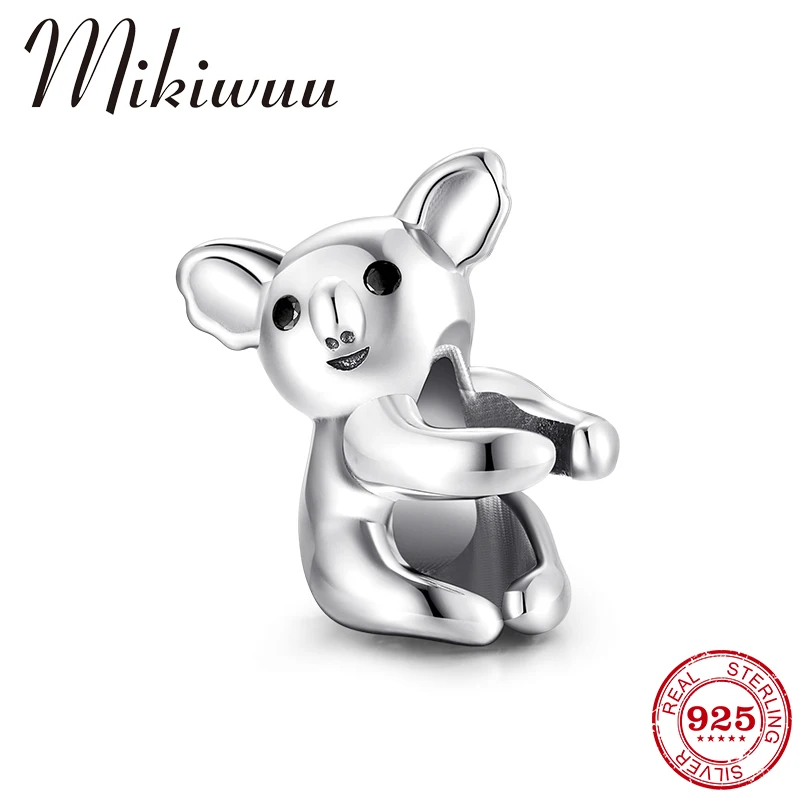 

Cute animal series 925 Sterling Silver Koala shape Beads for Jewelry making Fit Original Women Pandora Charm Bracelet Bangles