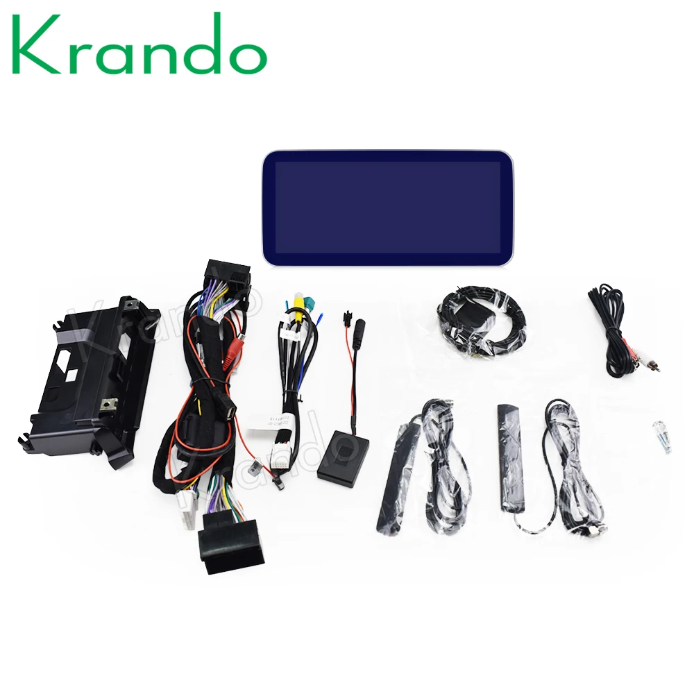 Krando Android 10.0 4G 128G 10.25'' Car Radio For Mercedes Benz C W205 GLC-X25 V CLASS W446 2015-2020 NTG 5.0 5.5 Carplay