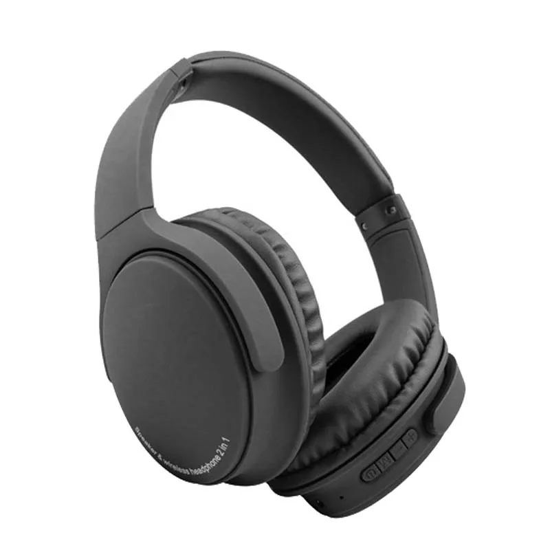 Черный MS-K22 bluetooth-гарнитура 2 в 1 динамик и беспроводные наушники Поддержка TF карты с микрофоном супер бас музыкального игрового наушника - Цвет: Черный