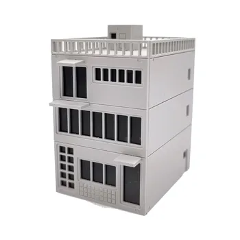 1:150 144 100 72 87 64 50 Scale  Simulation Building  Assembly Model Decoration Shop City For Diorama Layout