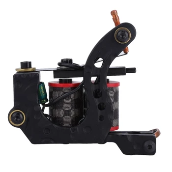 

Powerful Carbon Steel Tattoo Pen Machine 10 Wrap Coils Liner Shader Tattoo Machine Coils Tattoo Machine