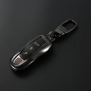 

1PCS For Porsche Cayenne macan / Palamera Panamera Aluminium alloy Protection Car Key Case Shell Cover Auto Accessories