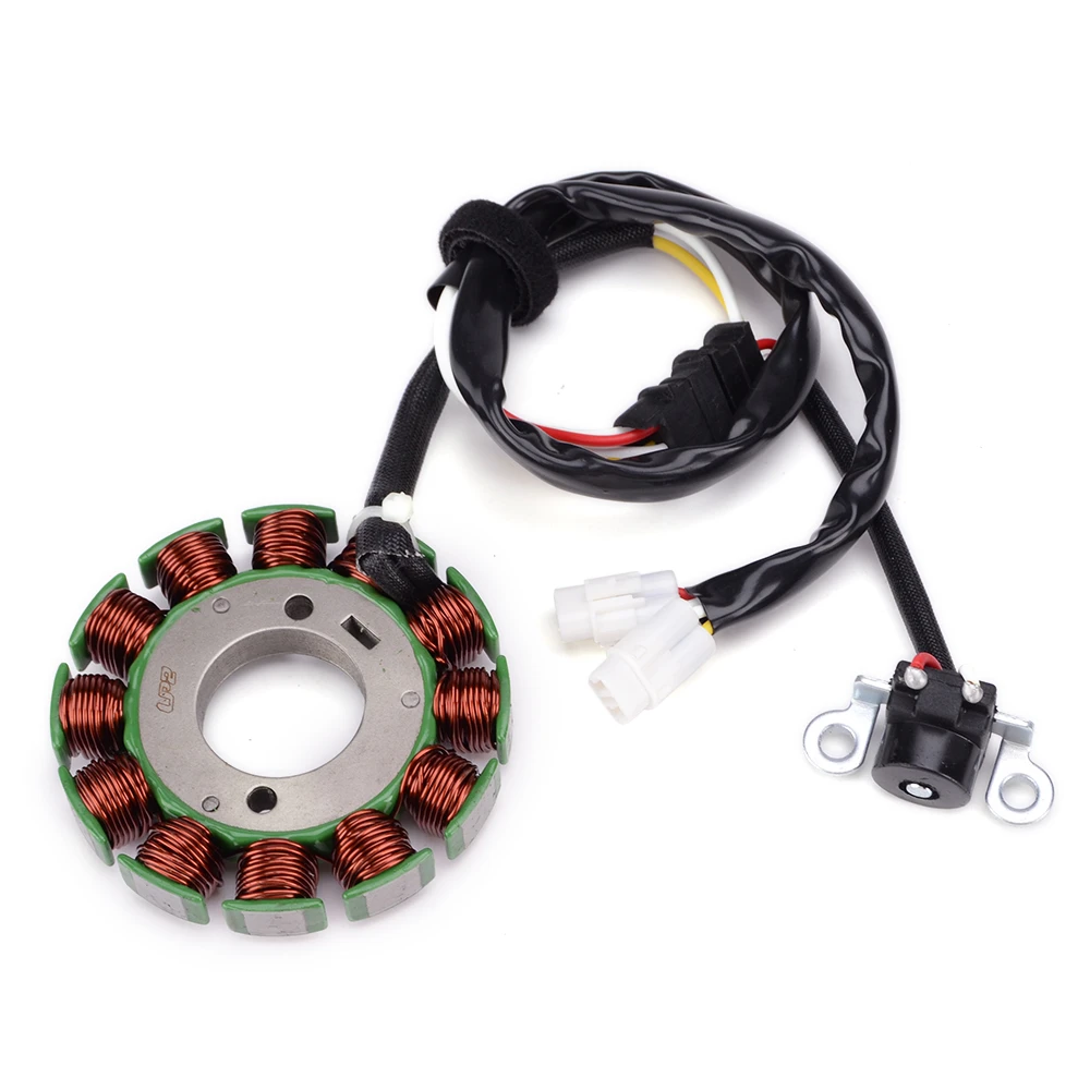 Катушка статора зажигания мотоцикла BJMOTO для Yamaha WR250F WR 250F 5UM-81410-09-00 5UM-81410-31-00 генератор магнито катушка обмотки статора - Цвет: Stator Coil