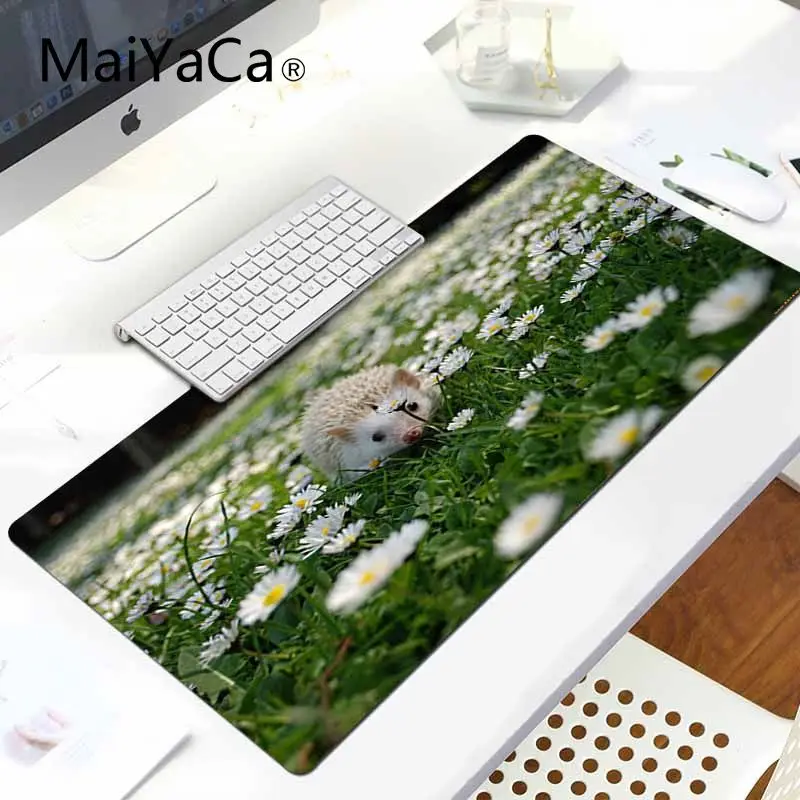MaiYaCa крутой Животный Ежик DIY дизайн игровой с узором коврик для мыши для ноутбука игровой коврик для мыши