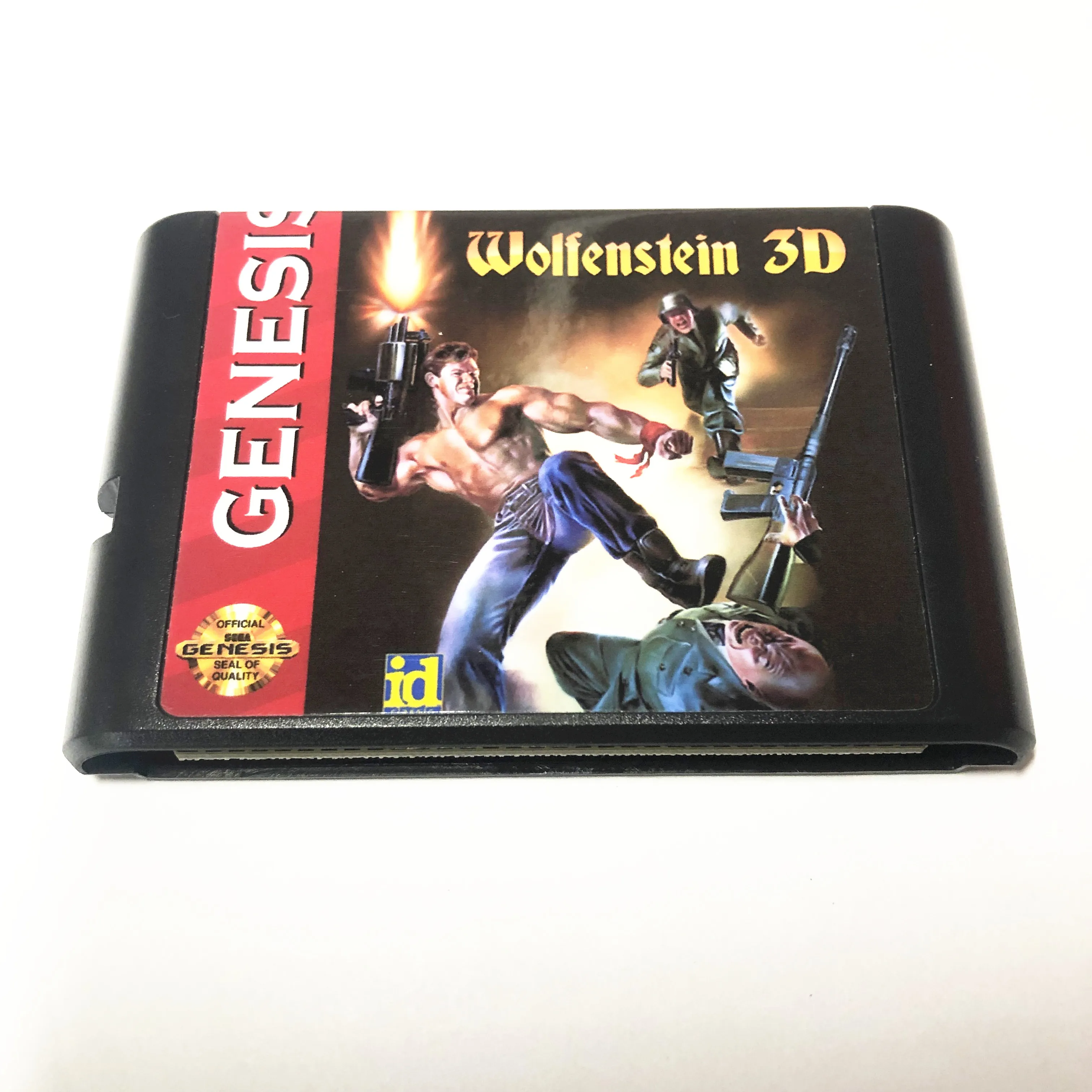 Игровая карта Wolfenstein 3D 16 бит MD с розничной коробкой для Sega Genesis & Mega Drive|Картриджи| |