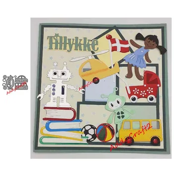 

2020 new Metal cutting dies Car submarine cut die mold decoration Scrapbook paper craft knife mould