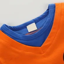 В году, Весенняя новая стильная детская куртка Детская футболка с Драконий жемчуг Детская футболка с героями мультфильмов Wu модные футболки с короткими рукавами для мальчиков