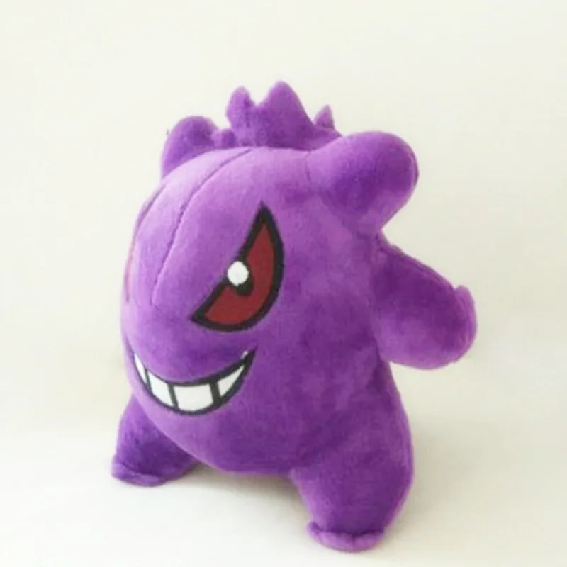 15cm angry Gengaa Gengar purple cute new hot Anime doll good quality lifelike Positive energy doll toy Christmas gift kid