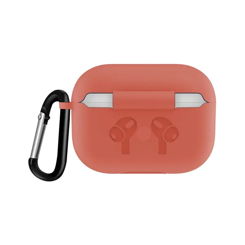 Для Airpods новейший силиконовый чехол Защитный чехол для Apple Airpods pro беспроводной зарядный чехол силиконовый защитный чехол - Цвет: F with hook up