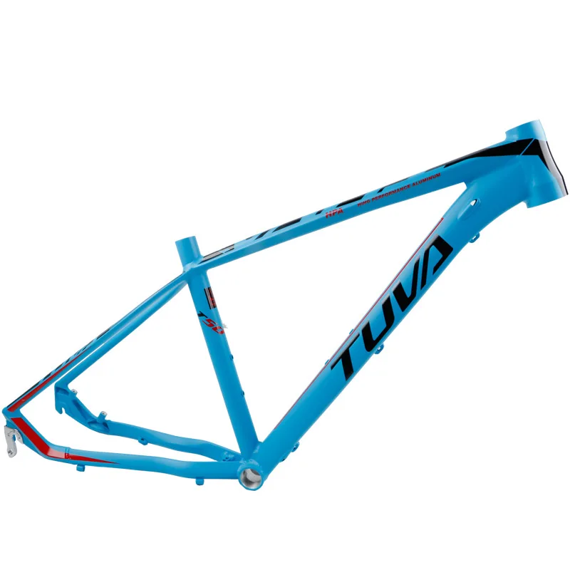 17 inch blue TUVA T50 MTB велосипедный кожух из алюминиевого сплава провод горный велосипед Внутренний 26/27. 5*16/17 дюймовая рамка - Цвет: 17 inch blue