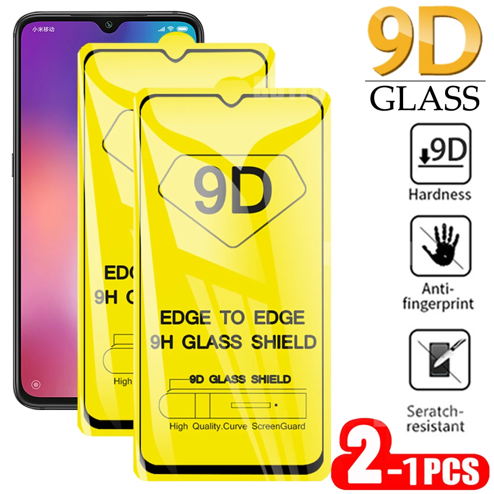 Защитное стекло 9D для xiaomi mi 9 pro полное клеевое экрана 9t se Lite 9x8 закаленное 1-2 шт. |