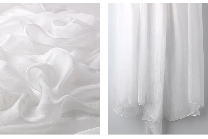 Plus Size 200*150 Cm Womens Solid Color Silk Scarves Long Chiffon Scarf Light Thin Sunscreen Shawl Summer Ladies Beach Scarf