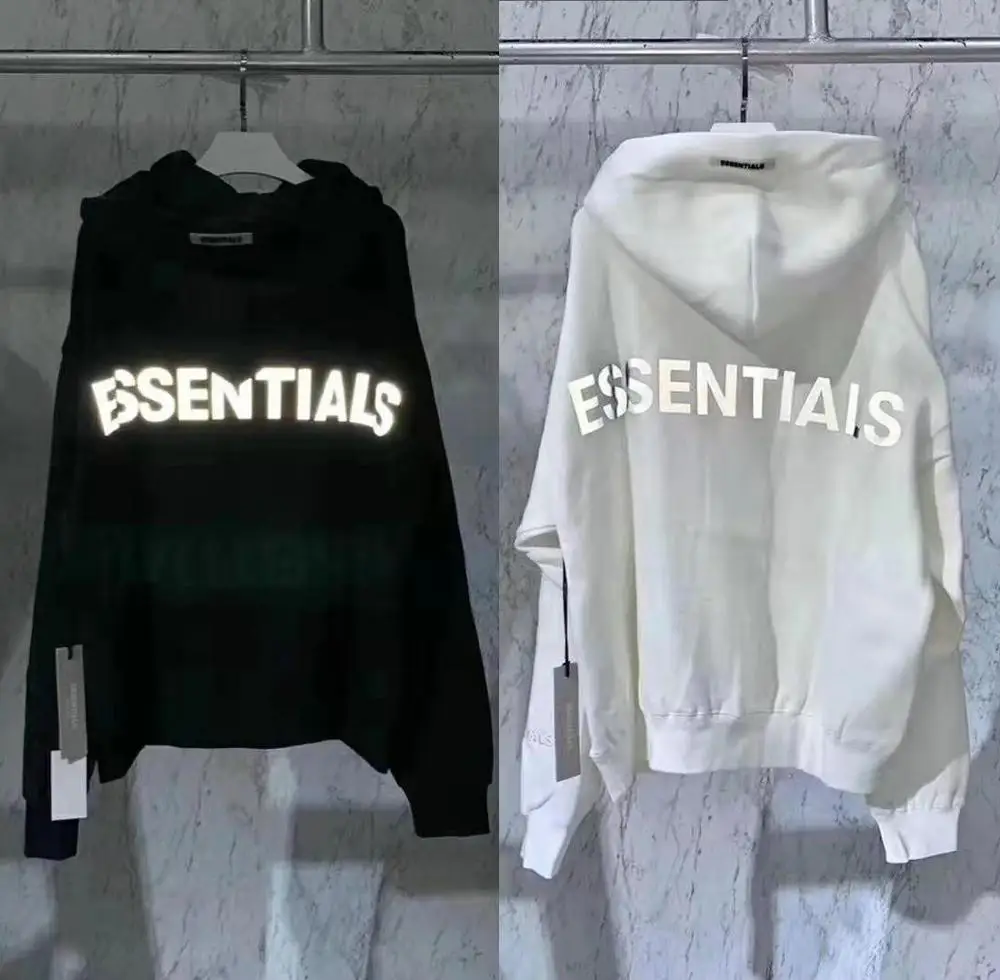 2020 Latest top Hip Hop FOG Essentials Season 6 3M Reflective Pullover Hoodies Hip Hop Oversize Men Women Fashion Sweatshirts 2020 Latest top Hip Hop FOG Essentials Season 6 3M Reflective Pullover Hoodies Hip Hop Oversize Men Women Fashion Sweatshirts