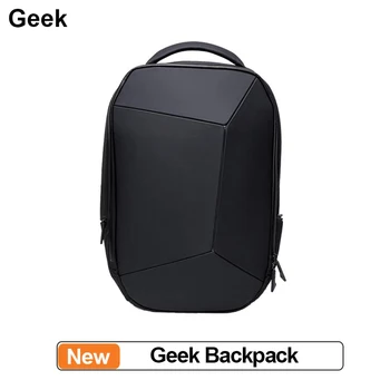 

Geek Backpack 15.6 inch Fashion Big Capacity laptop Zipper Bag Business Travel Backpack 4 Level Waterproof Bag