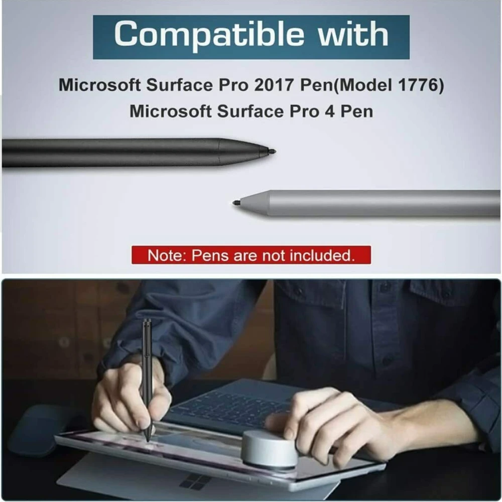 Fit para Microsoft Surface Pro 2017, modelo 1776, Pro 4, 3pcs