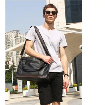 

Men Handbags Business Computer Briefcase Bag Retro Crossbody Pack 2020 Large Capacity Handbag Anti Theft Shoulder Bags Totes Bag