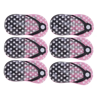 

Manicure Set Multipurpose Durable Nail Trimmer in Flip Flop Shape Storage Pouch