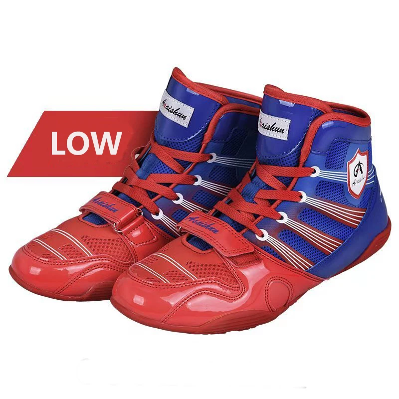Professional Wrestling Boxing Shoes for Men Big Size 36 47 Fighting Training Boots Mens Sport Athletic