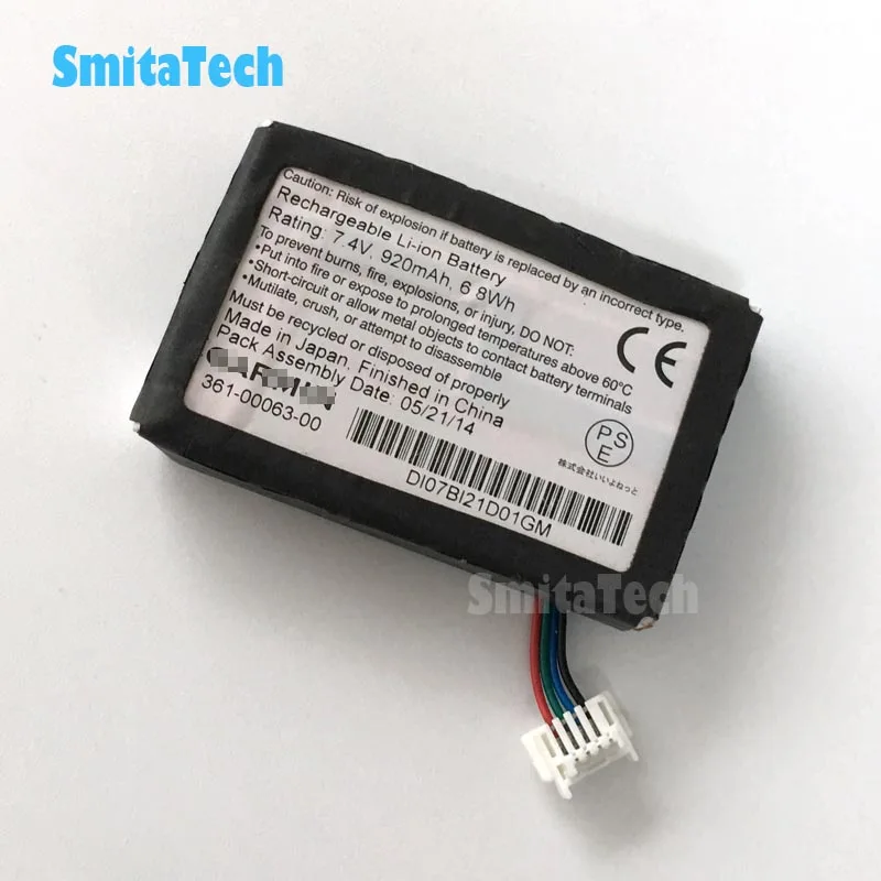 3610006300 For GARMIN Rechargeable Liion Battery for Garmin