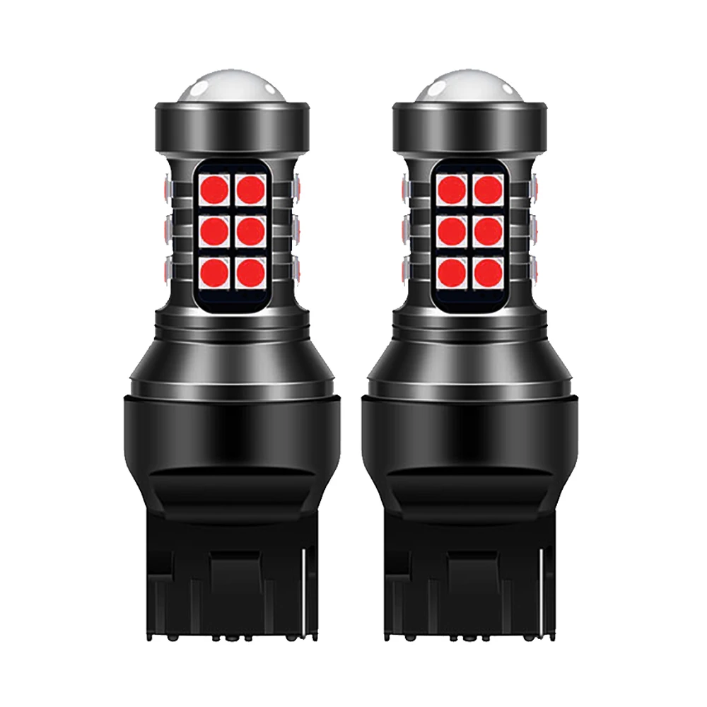 2 шт. Автомобильные светодиодные стосветильник T20 W21W W21/5W WY21W 7440 7443 T25 3157 3156 P27/7W BAU15S
