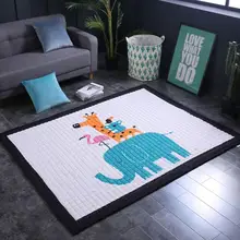 Хлопок, датский экологически чистый ковер, Детские хлопковые коврики, коврик для детской комнаты с изображением скандинавских героев мультфильмов