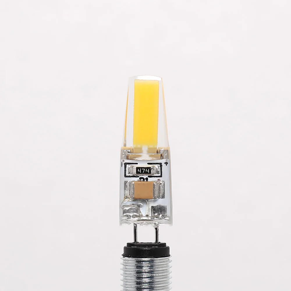 G4 Светодиодная лампа Ac/dc12v Ac110/2200 в 3 Вт 6 люстра супер яркая Cob 360 градусов ОСВЕЩЕНИЕ