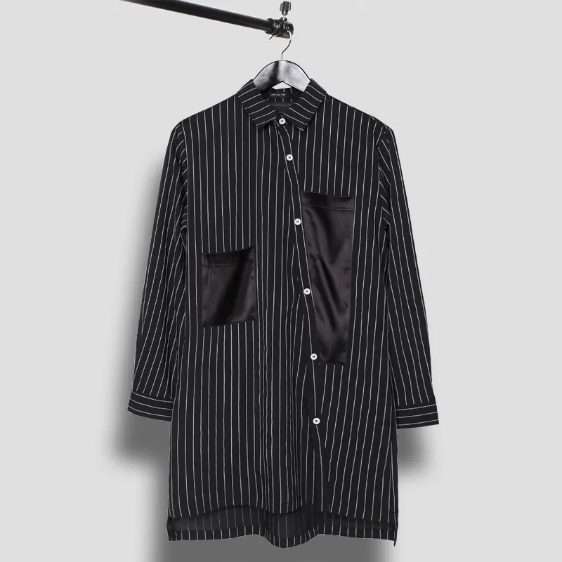 

Owen Seak Men Casual Shirts High Street Style Men's Clothing Spring Men Summer Shirts Size XL