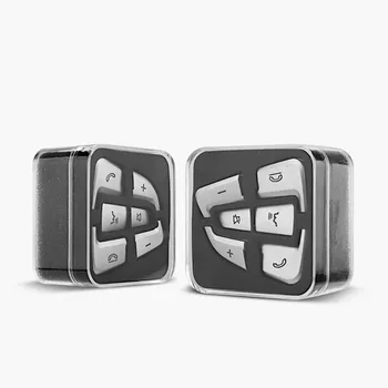 

Chrome ABS Steering Wheel Buttons Sequins Cover Trim 2017-2019 For Benz GLA CLA GLS CLS GLE GLC A B C V Class Car Accessories