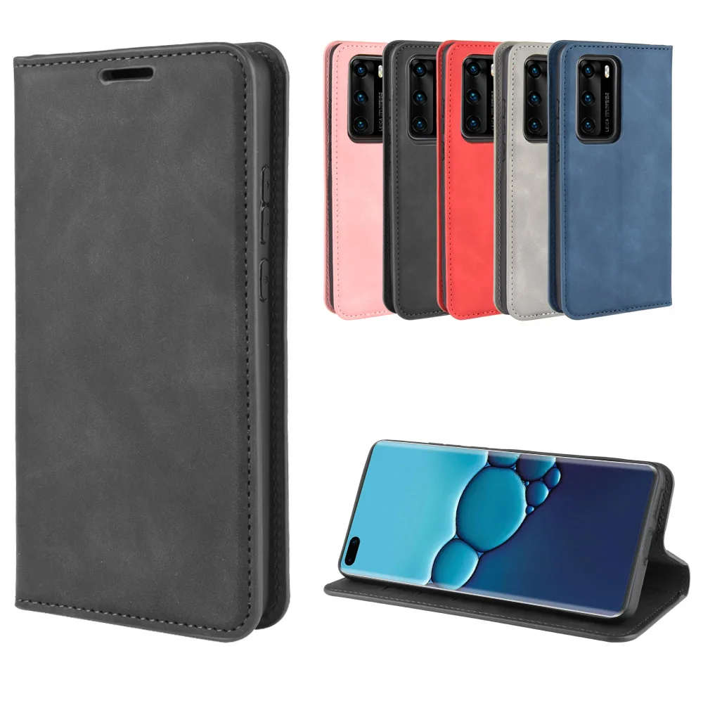 10 шт./лот Автоматический магнитный чехол-книжка с бумажником для Huawei Mate 30 Lite Honor 20