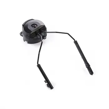 

Tactical Helmet Rail Adapter Headset Stand Headphone Earphone Bracket Wargame Paintball Communication Gear