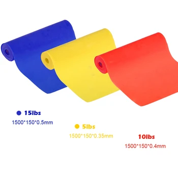 

3PCS Yoga Resistance Bands Loop Fitness Exercise Rubber Elastic Stretching Bands Elastici fitness equipment For Home Gym Workout