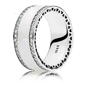 Золотое кольцо с медом, украшенное бантом и кристаллами, 925 пробы, серебряное, Подходит для европейских колец, ювелирное изделие для женщин, обручальное кольцо - Цвет основного камня: RG078B-5