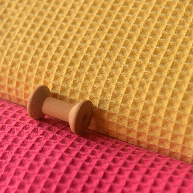 Puha Gofriszövet, 8 Színű Sorozat, Barkácsolás Foltvarrás És Varrás Alvás, Fürdőköpenyek, Párnahuzat, Párna Anyag Baba Gyermekek Számára - Image 4