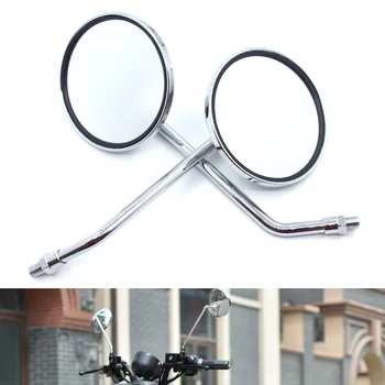 

Universal motorcycle round mirror motorcycle rearview mirror 10mm For SUZUKI GSXR1300 GSX650F GSF650 BANDIT GSX1250 F/SA/ABS