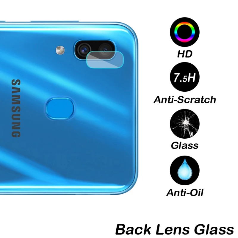Protective Glass for Samsung A50 Tempered Glass for Samsung Galaxy A10 A20 A30 A40 A60 A70 A80 A90 A2 Core Lens Screen Protector