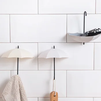 

Rain Umbrella Hook Strong Adhesive Hook Storage Shelf Kitchen Debris Hook Key Storage Bathroom Hook Hook Coat Hook