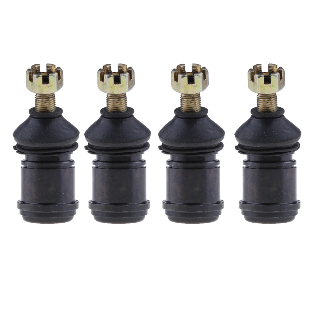 MagiDeal 4PCS 12mm Round Ball Joint / Tie Rod End for 50cc-250cc ATV