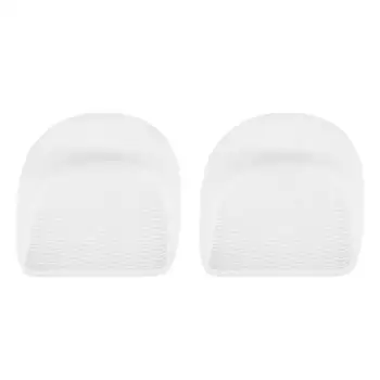 

1 Pair Heel Pads Silicone Comfortable Antiskid Durable Heel Pads Insoles Taller Shoe Pad for Walking Running